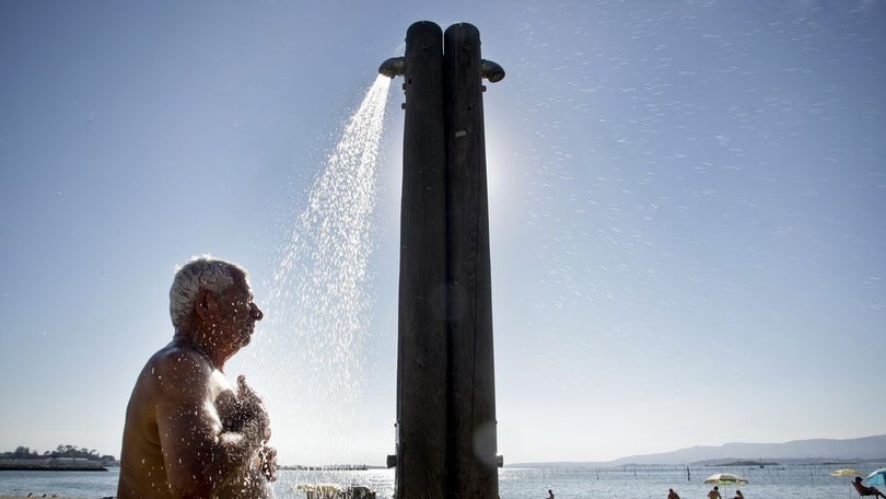 Calor a caminho de Portugal