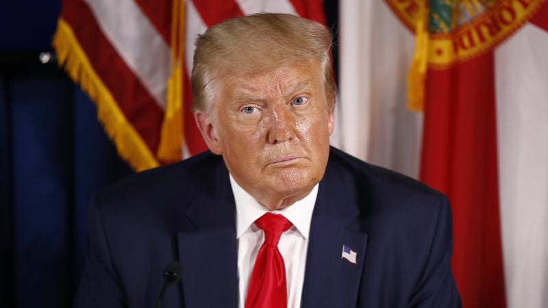 Imagem de Donald Trump diz que contrair a Covid-19 foi uma bênção de Deus