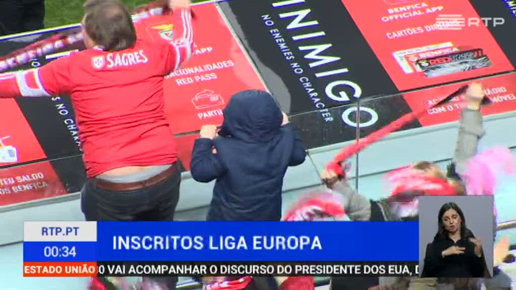 Liga Europa. Clubes já enviaram nomes de jogadores para ...