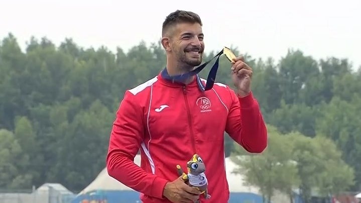 Imagem de Messias Baptista sagra-se campeão da Europa de K1 200 metros