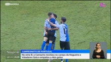 Imagem de Camacha empata com o Valadares Gaia a dois golos (vídeo)