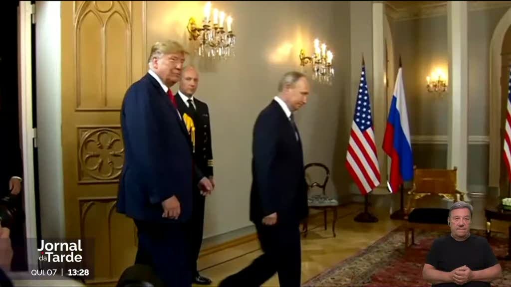 Reunião Trump-Putin. Zelensky não vai participar no encontro