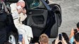 Imagem de Covid-19: Papa Francisco aparece de máscara pela primeira vez em público