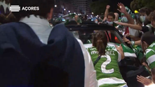 Imagem de Comemoração do título do Sporting sem respeito pelas regras sanitárias vai ter consequências (Vídeo)