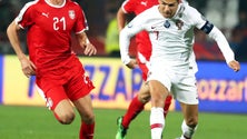 Imagem de Portugal vence em Belgrado com contributo de Ronaldo