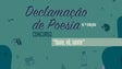 Imagem de Conservatório organiza 6.ª edição do Concurso de Declamação de Poesia (áudio)