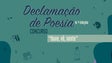 Conservatório organiza 6.ª edição do Concurso de Declamação de Poesia (áudio)