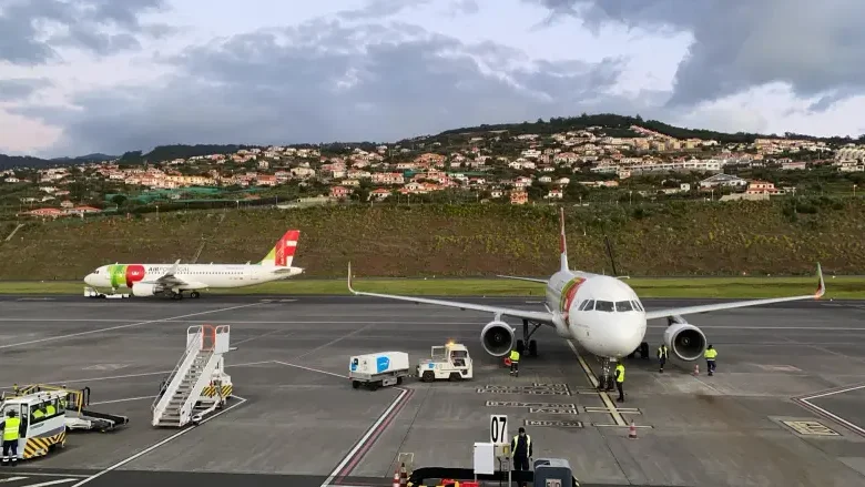 Imagem de 27 voos cancelados no Aeroporto da Madeira
