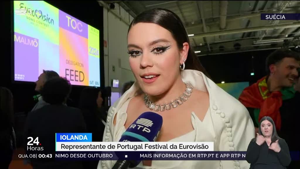 Portugal na final da Eurovisão. Iolanda ansiosa para "pisar o palco outra vez"