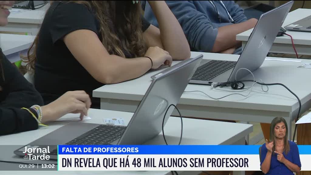 Falta de professores. Diretores de escolas falam em "nuvem cinzenta"