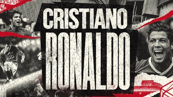 Imagem de Cristiano Ronaldo volta ao Manchester United