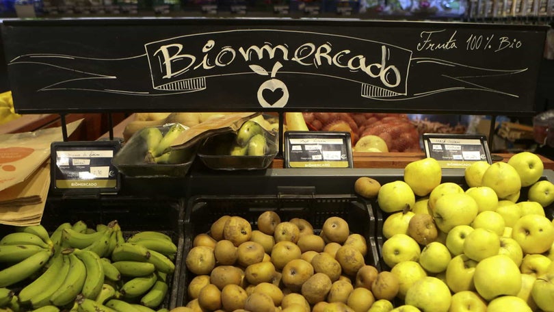 Imagem de Portugal com produção agrícola biológica abaixo da média