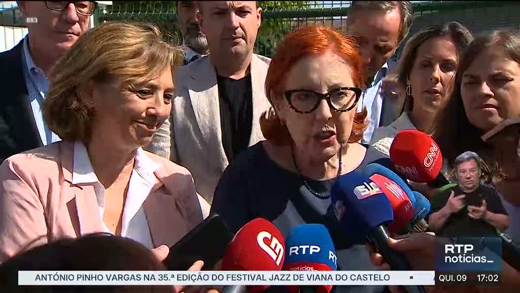 Imagem de Ministra do Ambiente assinala em Almada novos furos de água
