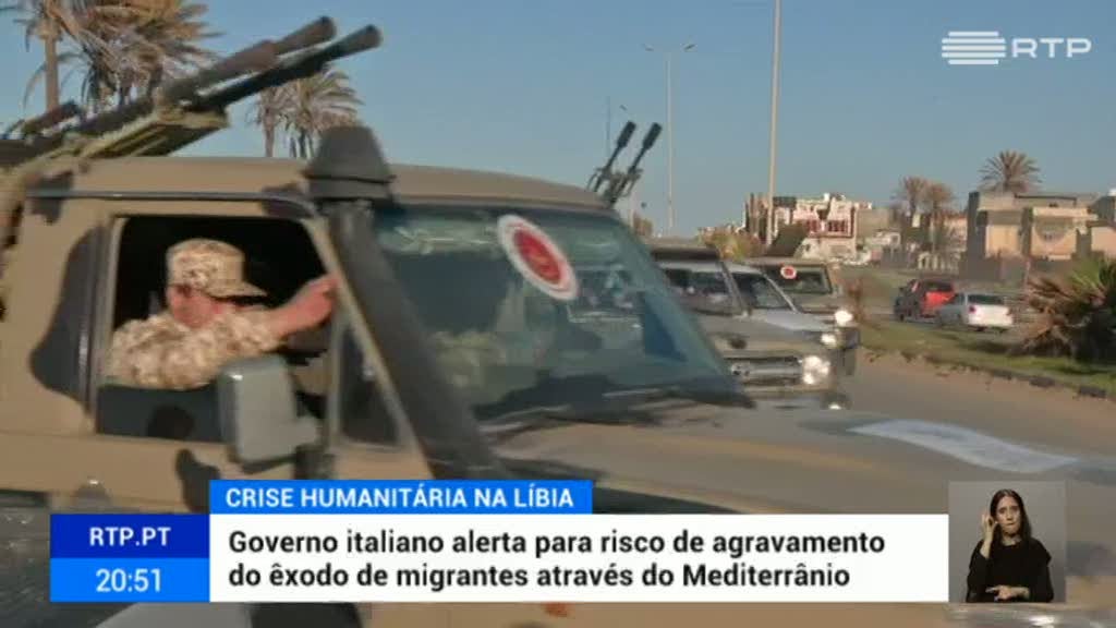 It�lia teme nova vaga de refugiados da L�bia