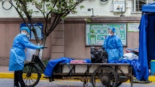 Imagem de Xangai registou 39 mortes por covid-19
