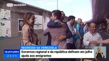 Governos da Regional e da República reúnem em julho na Madeira para definir apoios aos emigrantes da Venezuela