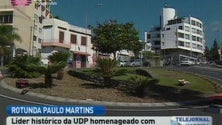 Imagem de Paulo Martins, líder histórico da UDP, foi homenageado