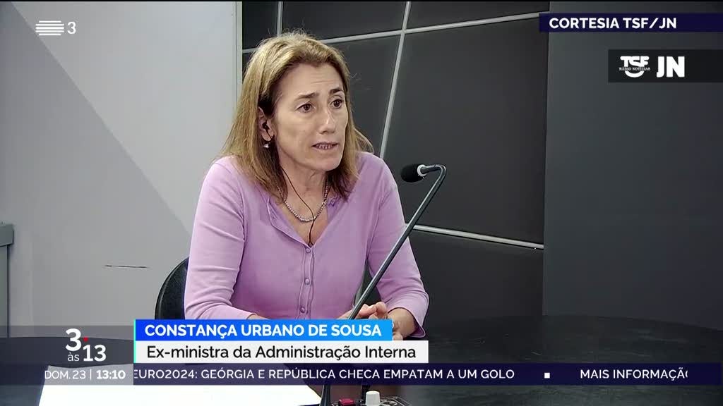 Críticas aos juízes. Uso desproporcional de escutas "era o que a PIDE fazia antigamente", diz Constança Urbano de Sousa