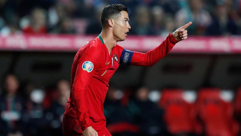 Imagem de Ronaldo diz que portugueses devem continuar a acreditar na seleção
