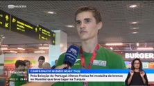 Imagem de Afonso Freitas foi medalha de bronze no campeonato do mundo de Muay Thai (vídeo)