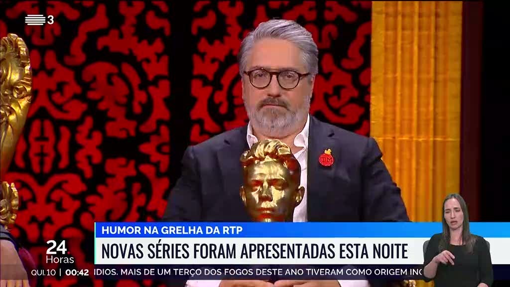 RTP apresentou nova grelha de programas com destaque para o humor