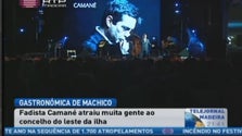 Imagem de Camané na Semana Gastronómica de Machico (Vídeo)