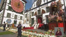 Imagem de D. José Avelino Bettencourt presidiu à missa de Santo Cristo (Vídeo)