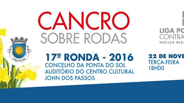 Projeto “Cancro sobre rodas” dia 22 na Ponta do Sol