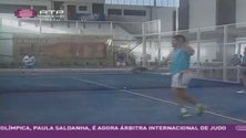 Imagem de A dupla nº 2 Mundial do Padel, Juan Martin Diaz e Maxi Sanchez, esteve na Madeira