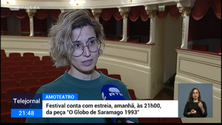 Imagem de Esteia amanhã na Região a peça «O Globo de Saramago 1993» (vídeo)