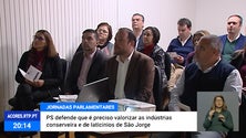 Imagem de PS apela à valorização das indústrias conserveira e de laticínios [Vídeo]