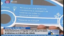 Imagem de Estacionamento irregular é entrave à mobilidade no Funchal (Vídeo)