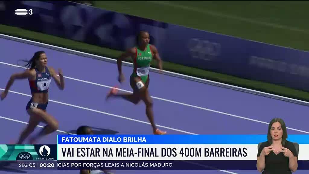 Isaac Nader falha final 1.500 metros, Fatoumata Dialo na meia-final dos 400 barreiras