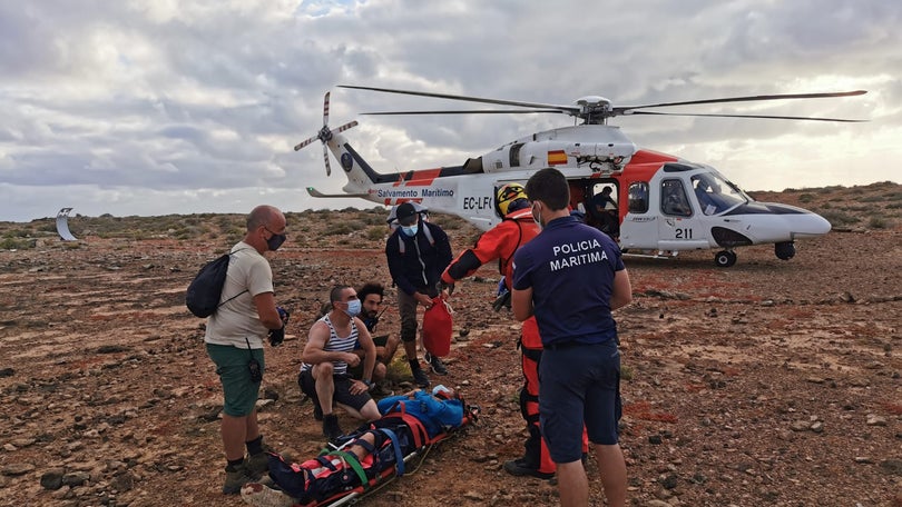 Imagem de Espanhóis evacuam turista das Selvagens