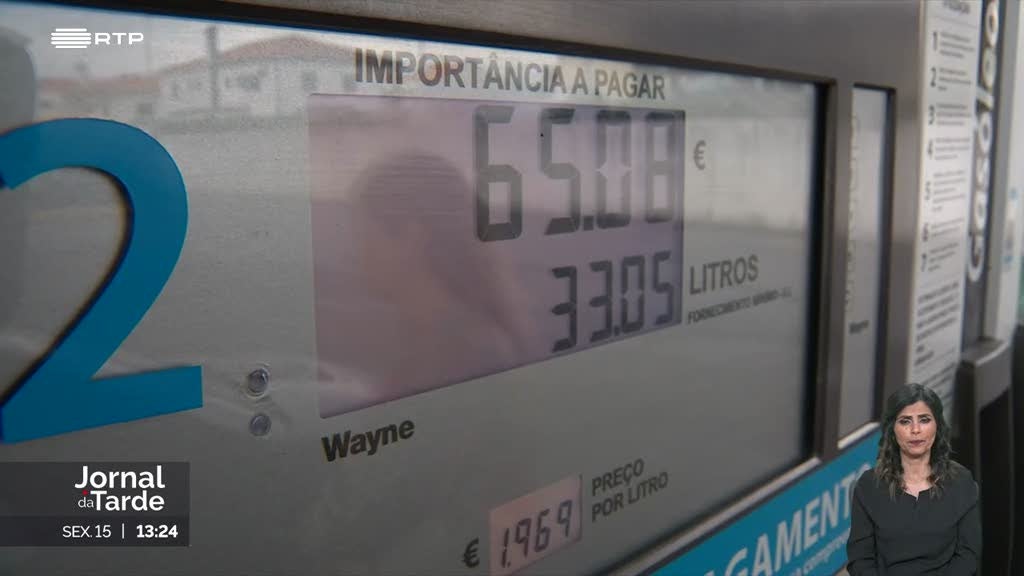 Preço dos combustíveis. Gasolina sobe 1,5 cêntimos e gasóleo não mexe