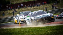 Imagem de Francisco Abreu conquistou hoje um pódio na segunda corrida das GT4 South European Series