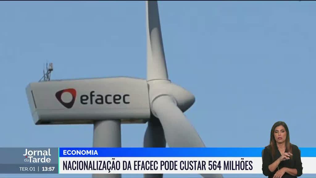 Nacionalização da Efacec pode custar 564 milhões