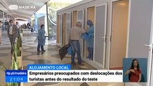 Imagem de Covid-19: Turistas frequentam locais públicos antes de sair resultado do teste, dizem empresários (Vídeo)