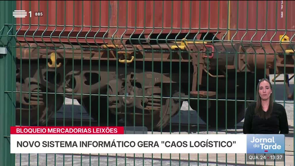 Imagem de Novo sistema informático bloqueia mercadorias e cria caos em Leixões