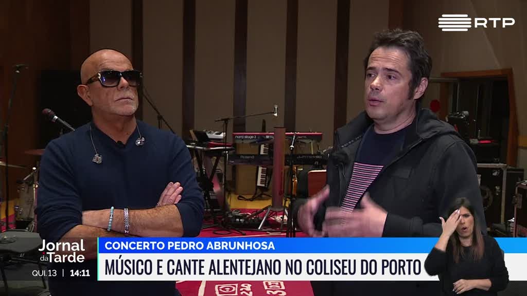 Pedro Abrunhosa e cante alentejano no Coliseu do Porto