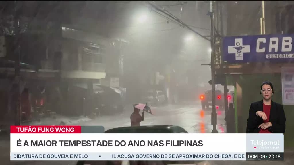 Fung-wong causou mortos nas Filipinas