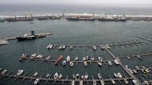 Imagem de Obras no porto de Ponta Delgada quase prontas (Som)