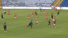 Imagem de Santa Clara venceu o Lusitânia por 1-0 em jogo de preparação