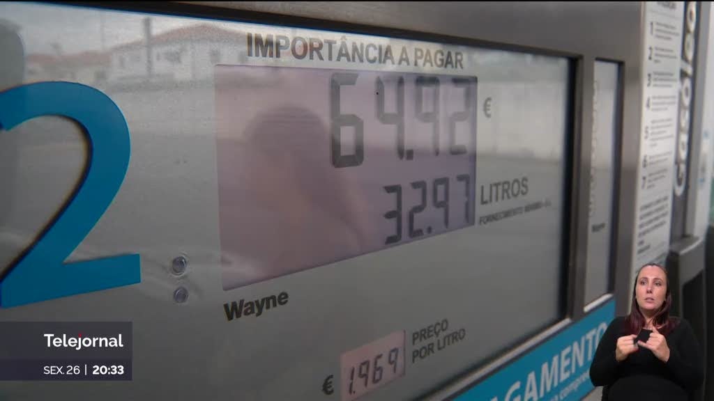 Combustíveis mais caros. Gasóleo sobe três cêntimos, gasolina 2,5 cêntimos mais cara