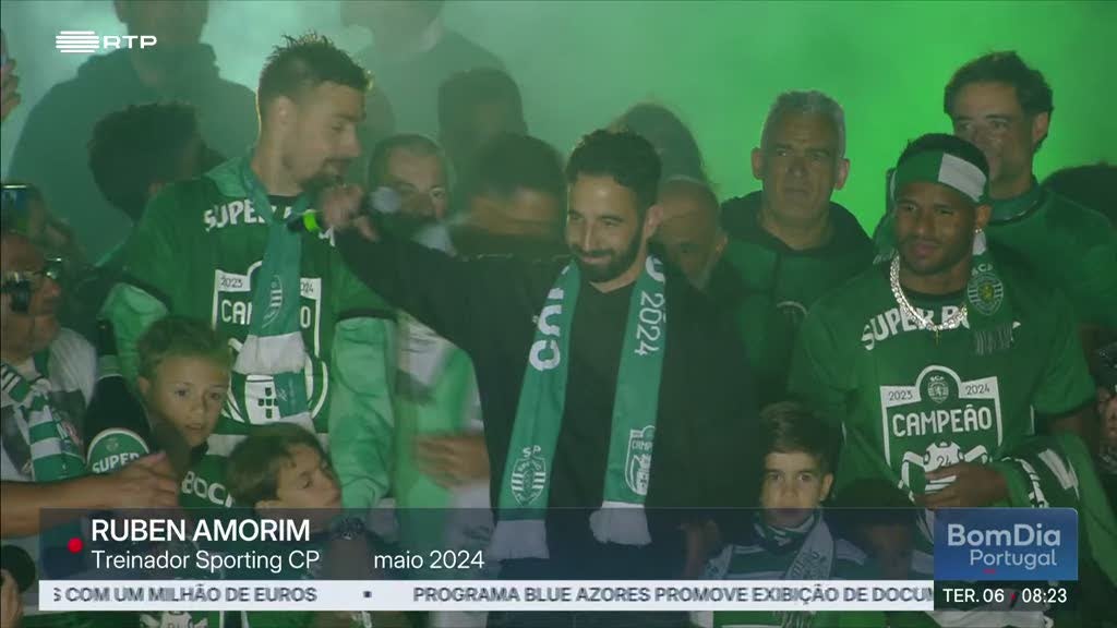 Imagem de Ruben Amorim. Sucesso português não vinga por terras inglesas