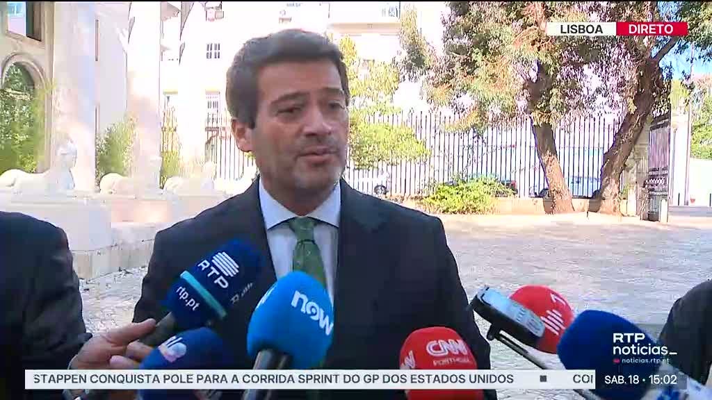 André Ventura diz que Gouveia e Melo é cada vez mais o candidato socialista