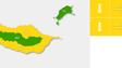 Madeira sob aviso amarelo devido a tempo quente