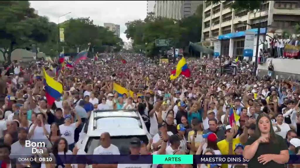 Manifestações na Venezuela. Milhares contestaram Maduro no sábado