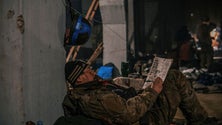 Imagem de Militar cercado em Azovstal partilha fotografias do interior dos abrigos