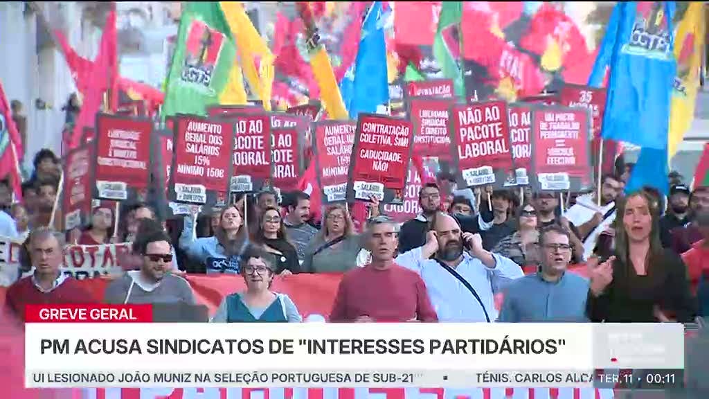 Greve Geral. CGTP diz que Primeiro-Ministro vê realidade "de forma enviesada"
